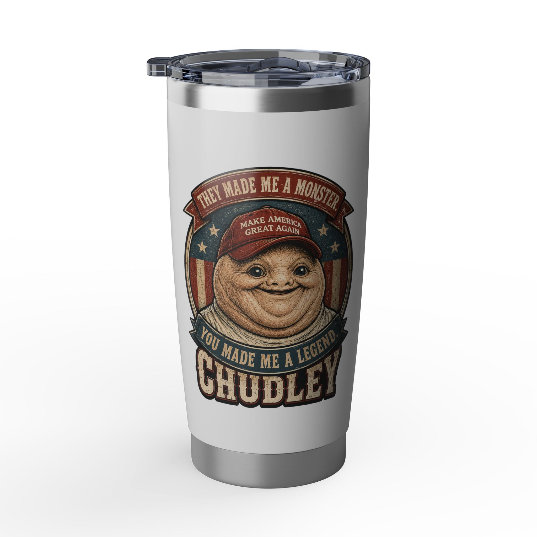 Chudley Legend 20 oz Stainless Steel Tumbler — They Made Me a Monster