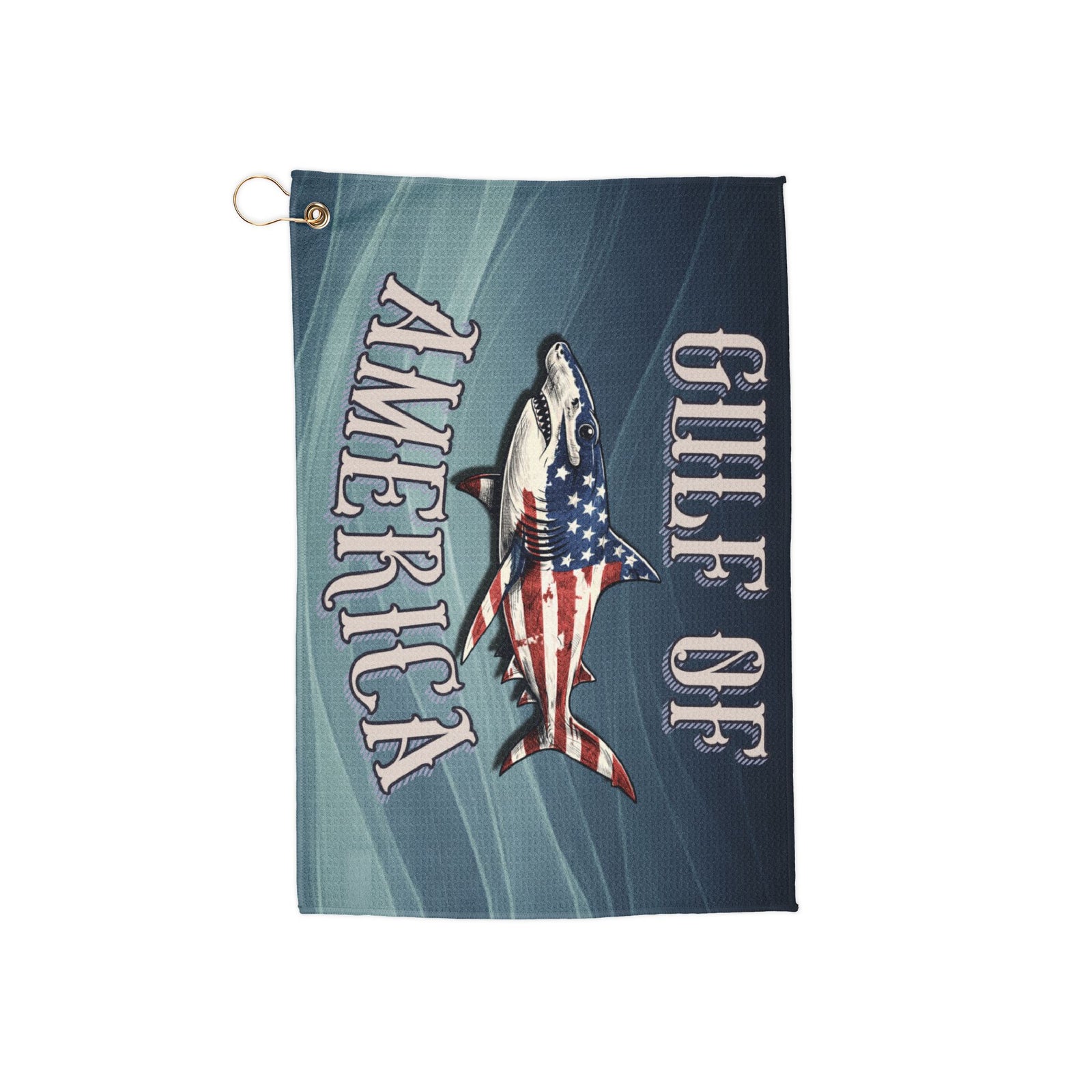 Walton & Johnson: Gulf of America Hammerhead Shark Golf Towel