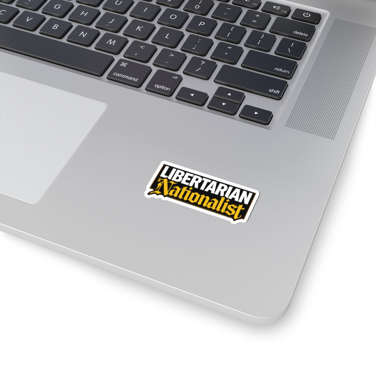 Libertarian Nationalist Sticker — Political Laptop Decal