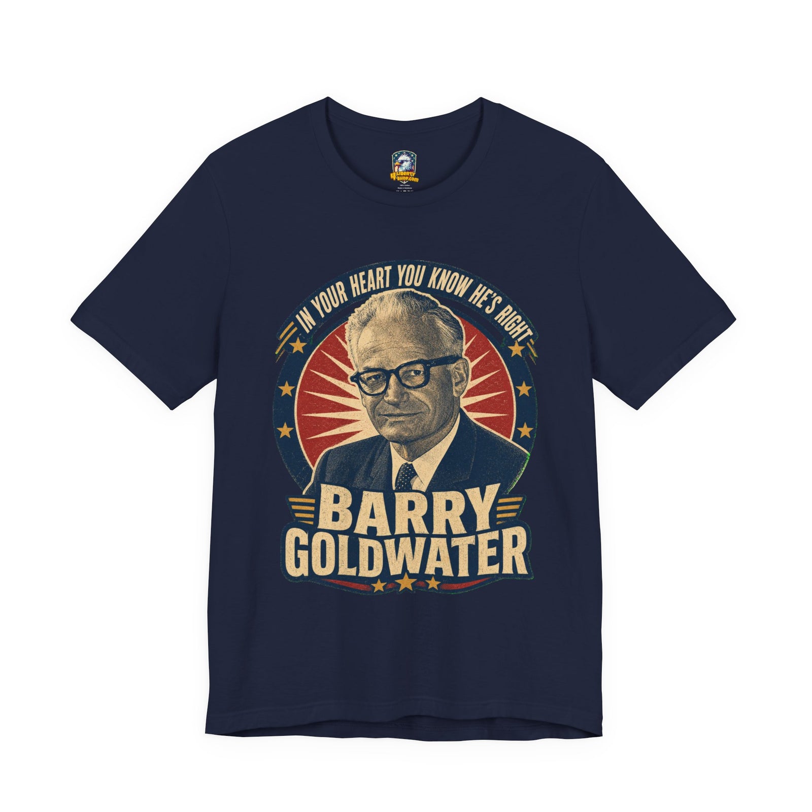 Barry Goldwater Retro Political T-Shirt — 