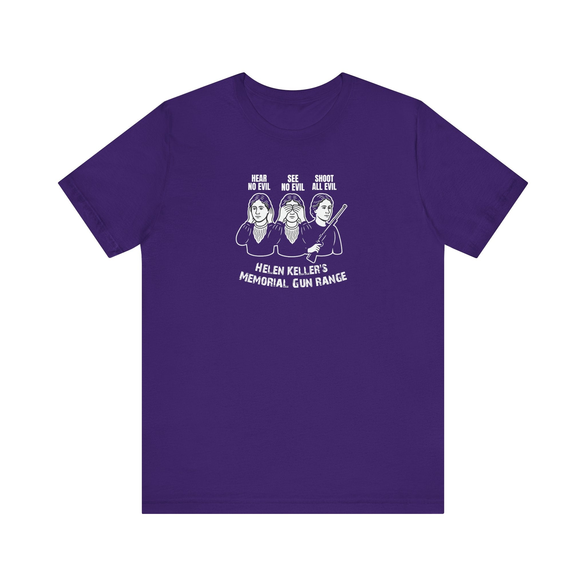 Walton & Johnson: Helen Keller "Hear No Evil, See No Evil" T-Shirt