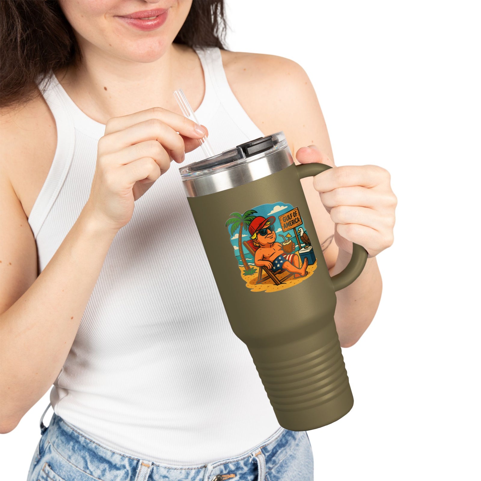 Walton & Johnson: Gulf of America Presidential Tumbler, 40oz