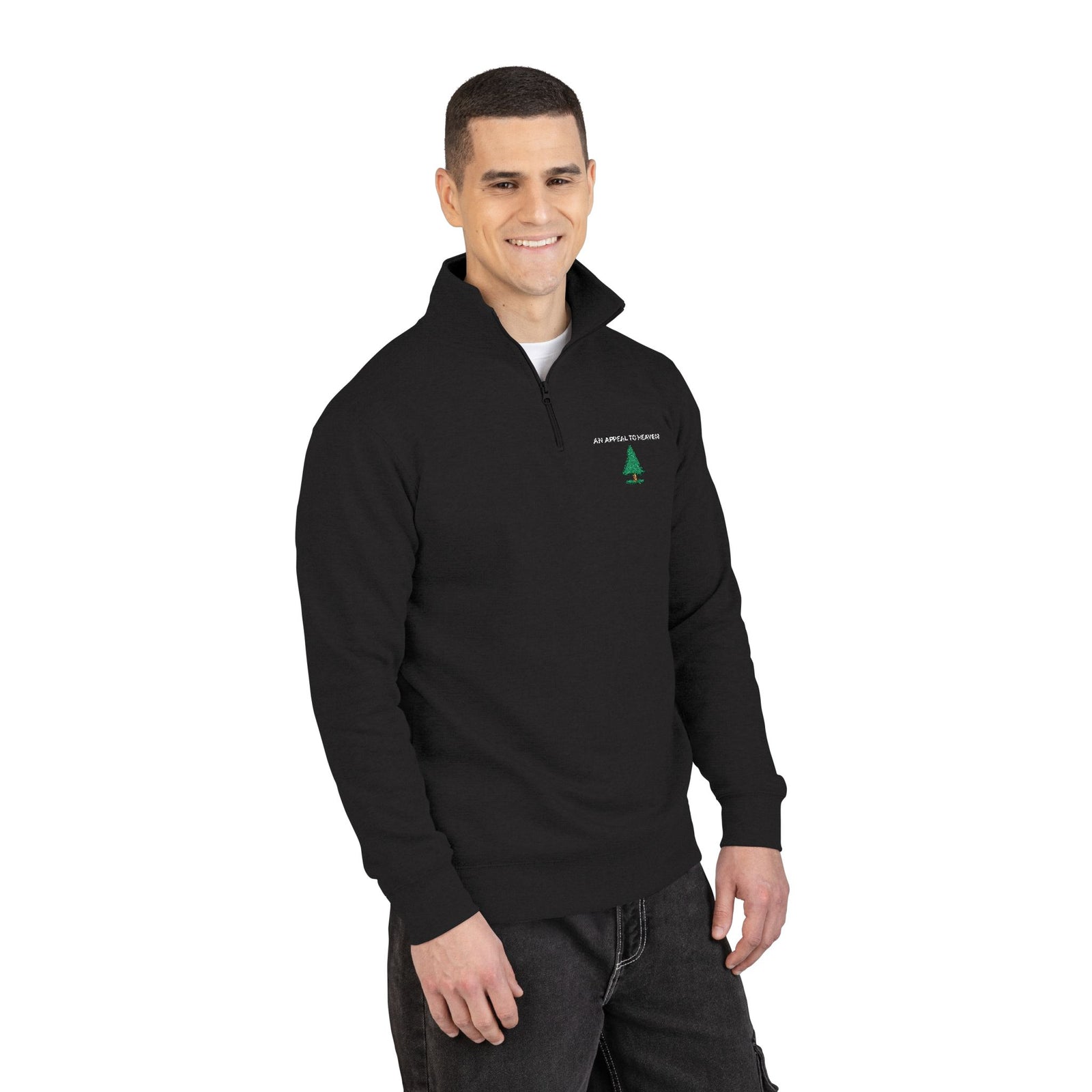 An Appeal To Heaven Embroidered Fleece Pullover