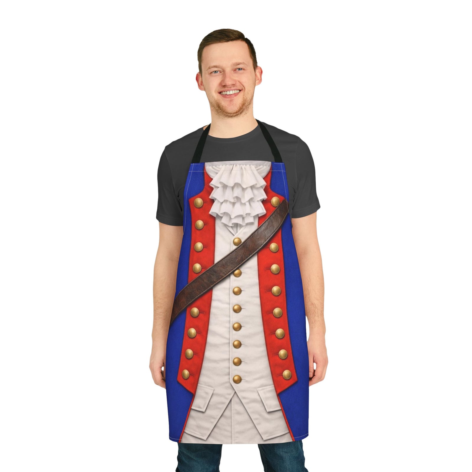 Colonial Soldier Costume Apron – Revolutionary War Kitchen Apron
