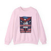 Crewneck Sweatshirt — "Less Government More Video Games" Patriotic Gamer Pullover