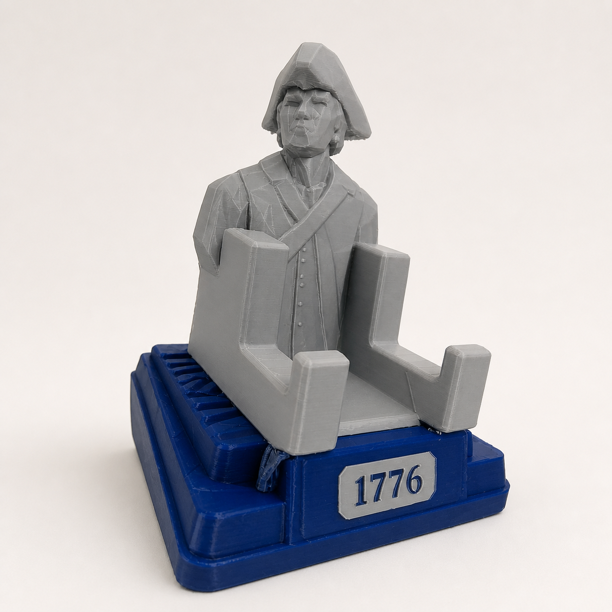 Digital STL and 3MF files for the 1776 Minuteman universal controller stand