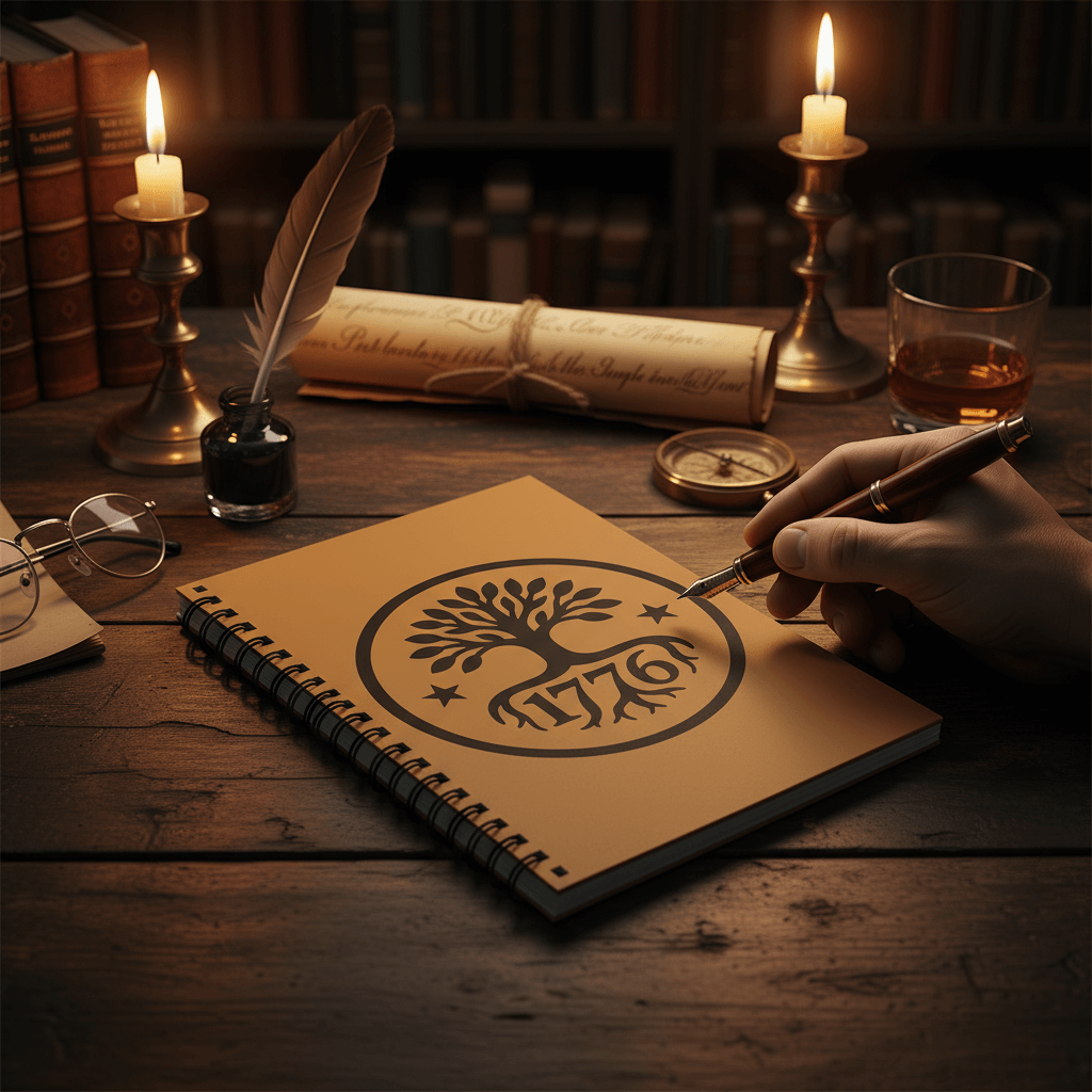 Liberty Roots 1776 Notebook