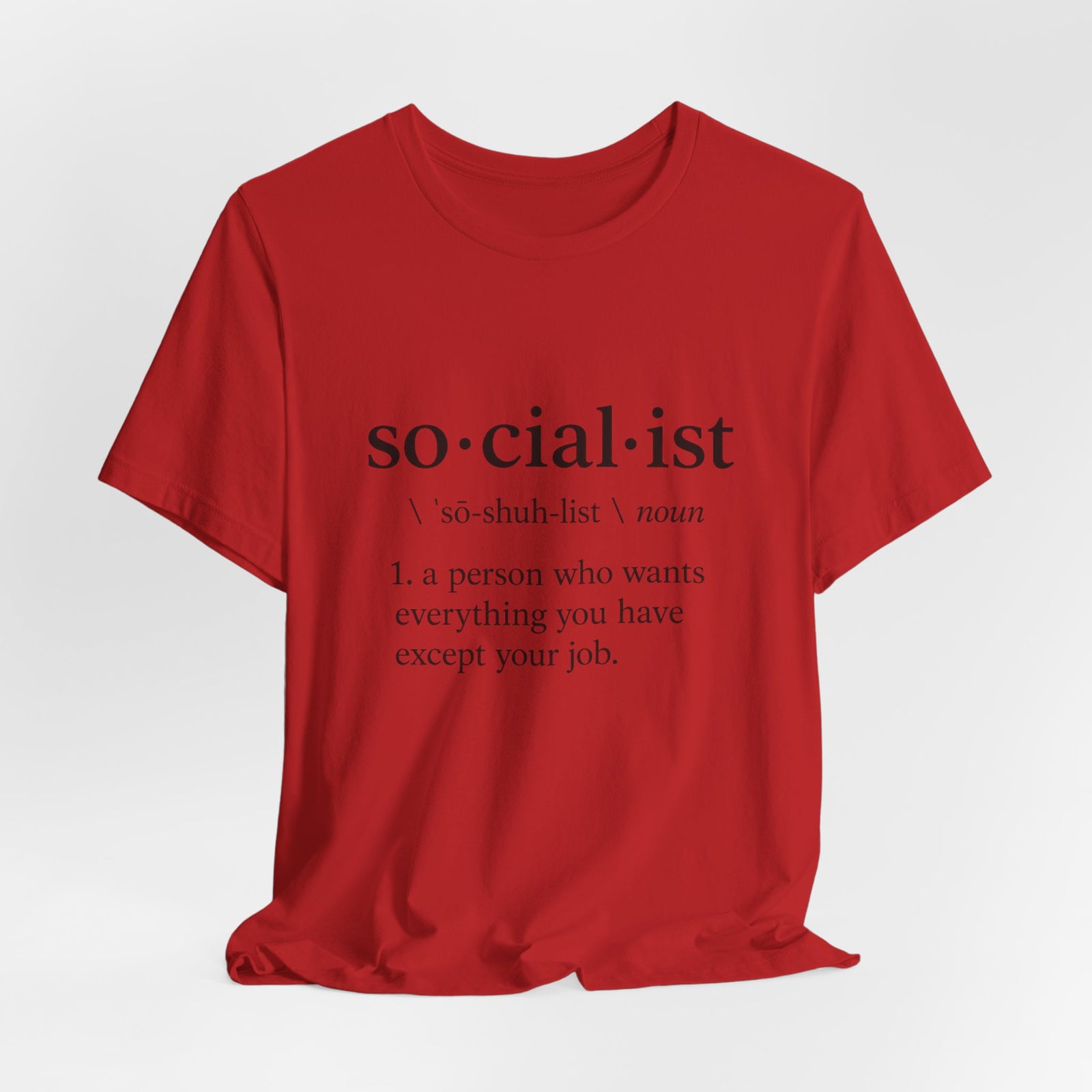 Socialist Definition Tee — 4LibertyShop.com