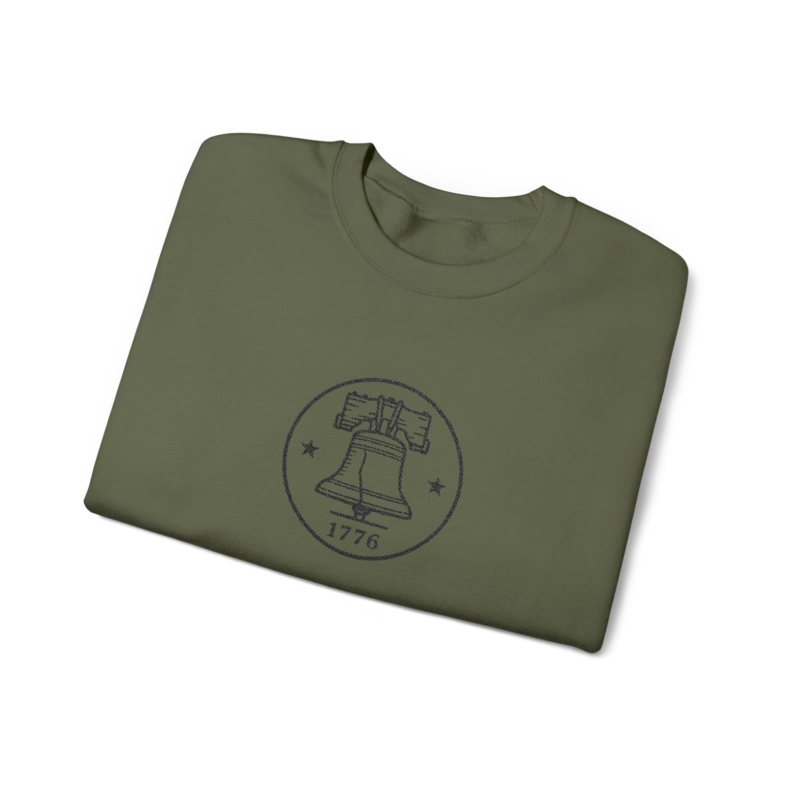 Liberty Bell 1776 Embroidered Sweatshirt