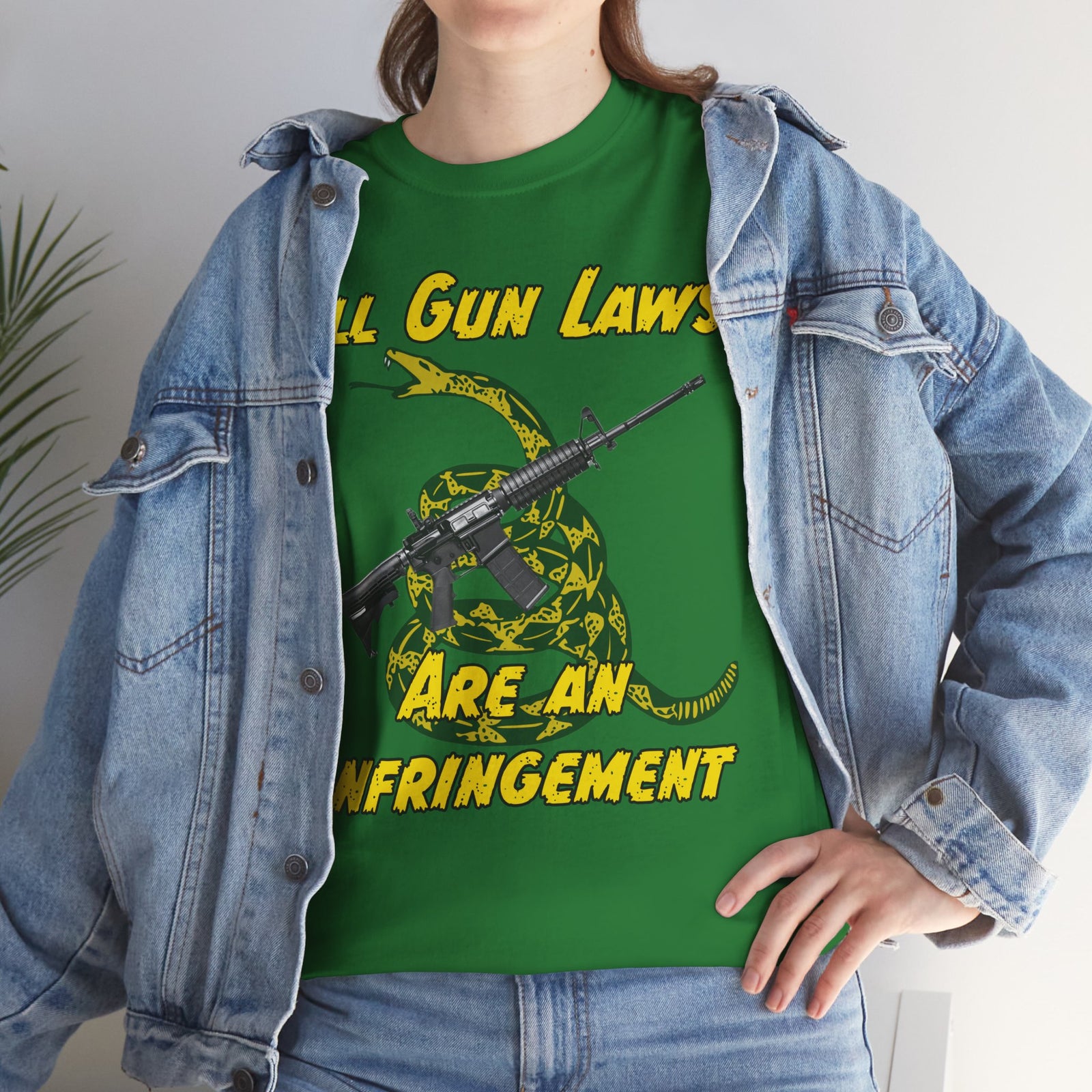 Judge Nap: All Gun Laws Are Infringements AR15 Gadsden T-Shirt
