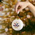 America 250 Patriotic Christmas Ball Ornament