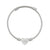 Engravable Heart Cuff Bracelet — Personalized 1776 Charm