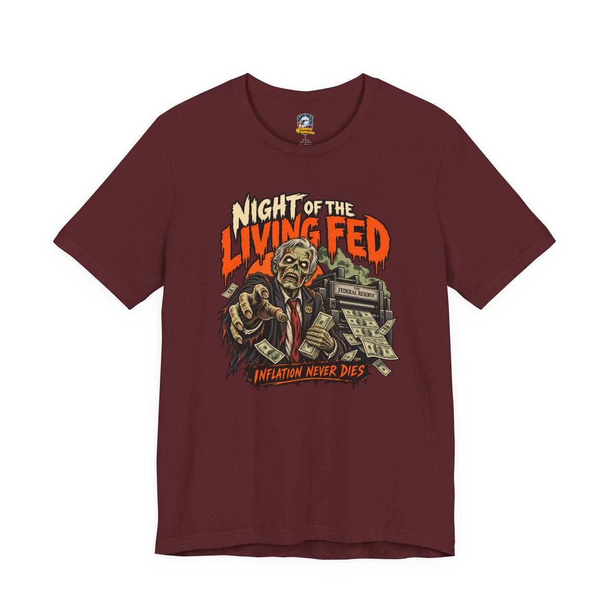 Night of the Living Fed Halloween T-Shirt - 4LibertyShop.com