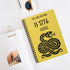 Judge Nap: The Cure For 1984 Spiral Notebook