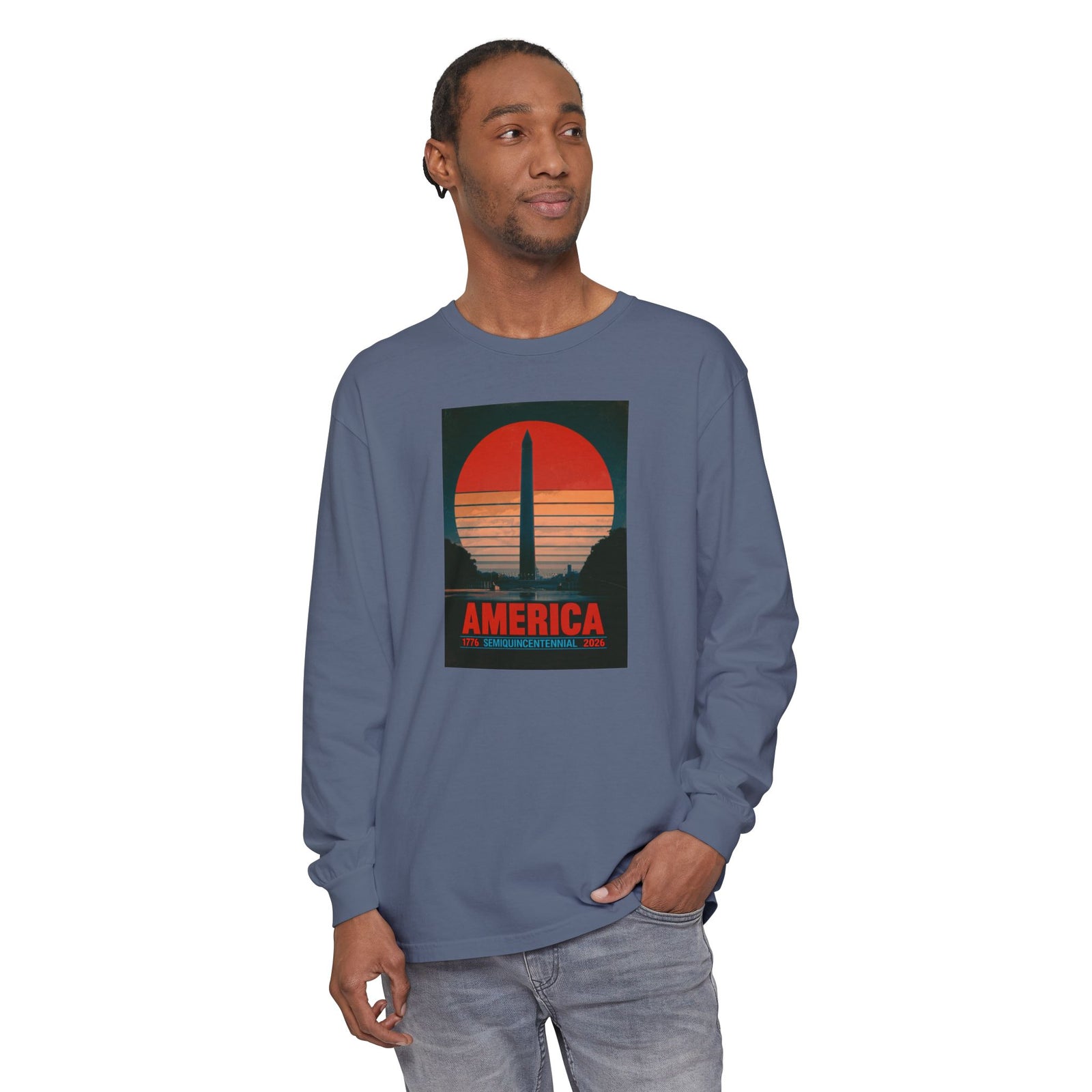 America 1776–2026 Semiquincentennial Long Sleeve T-Shirt