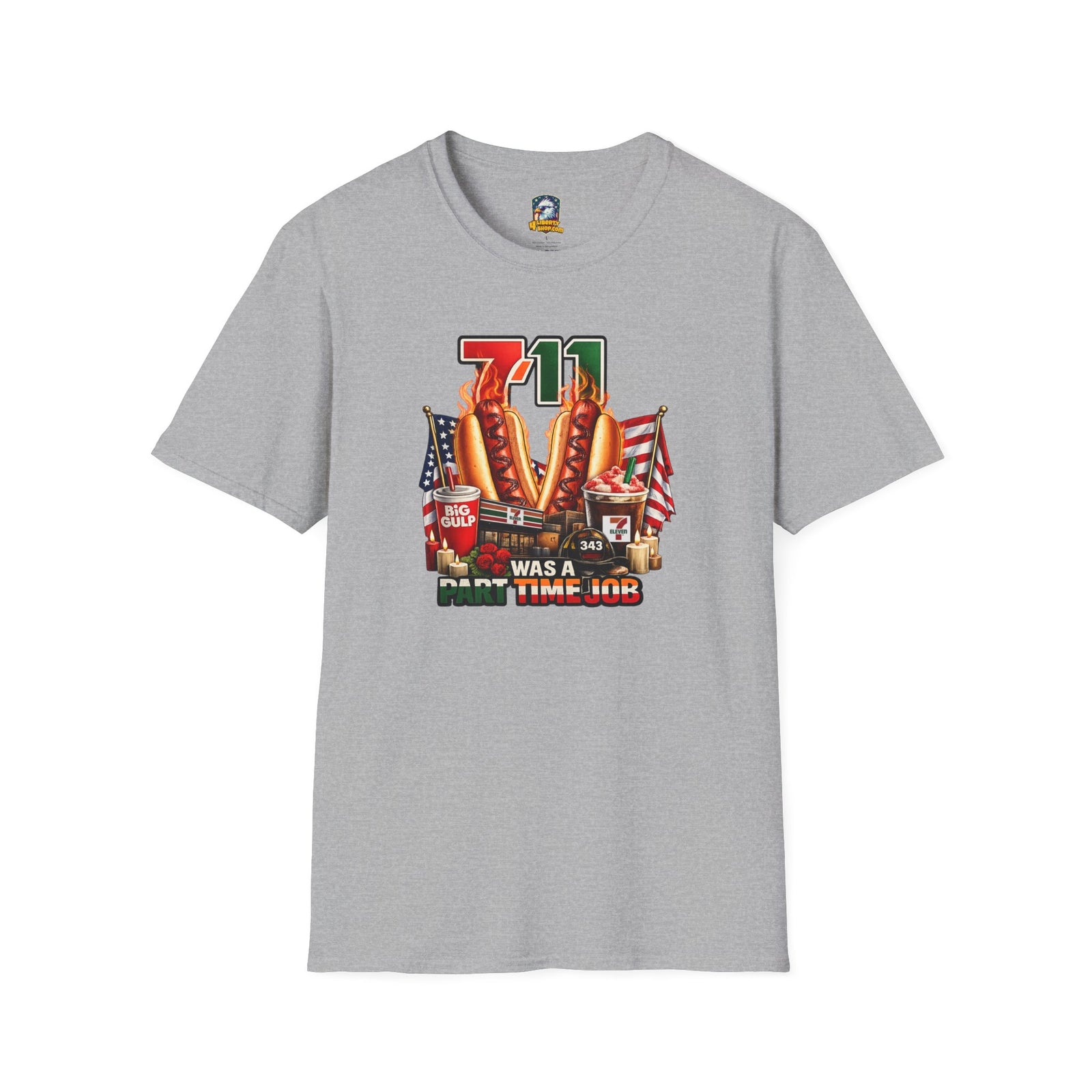 7-11 Was a Part Time Job T-Shirt — Retro Convenience Store Nostalgia Tee