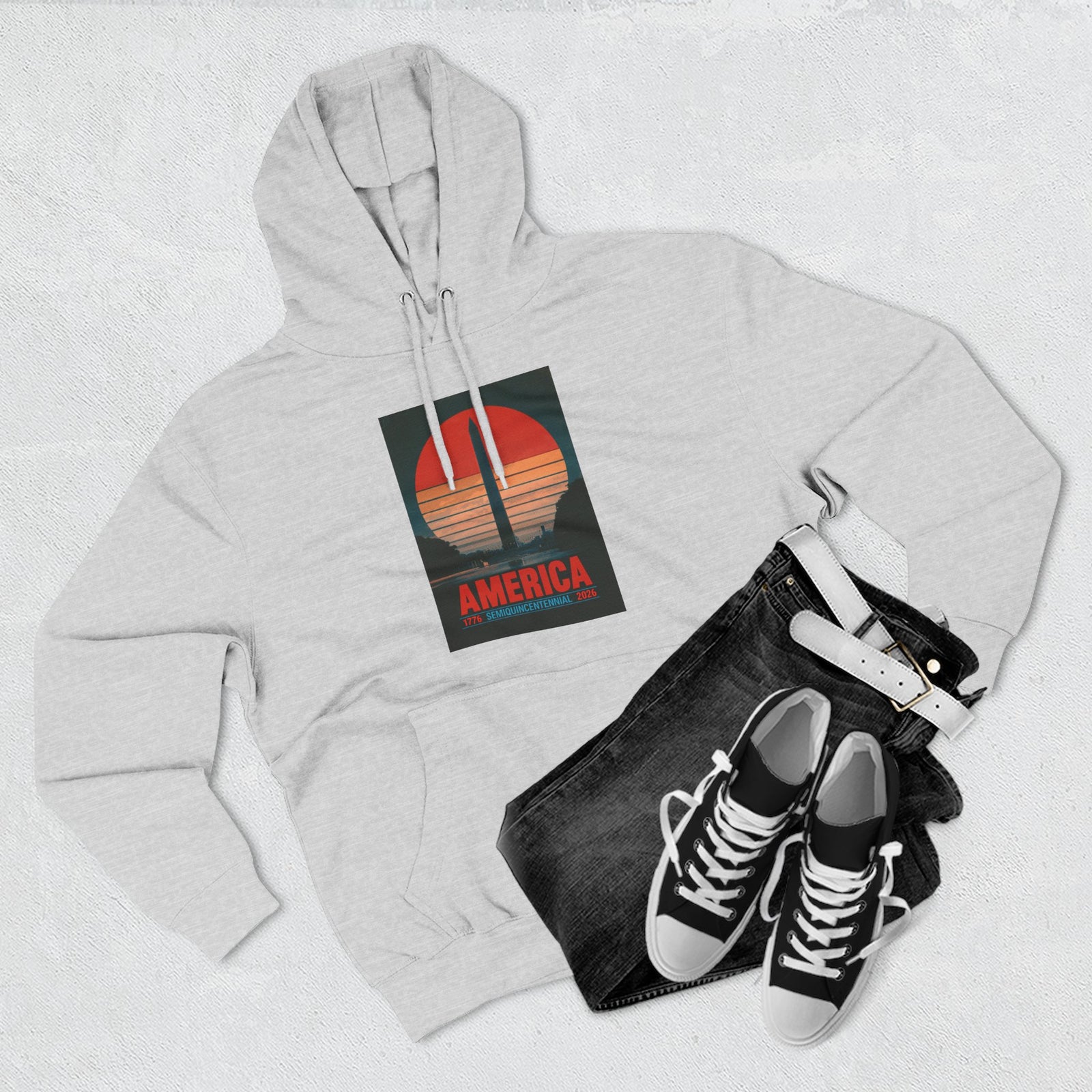 America 1776–2026 Semiquincentennial Hoodie