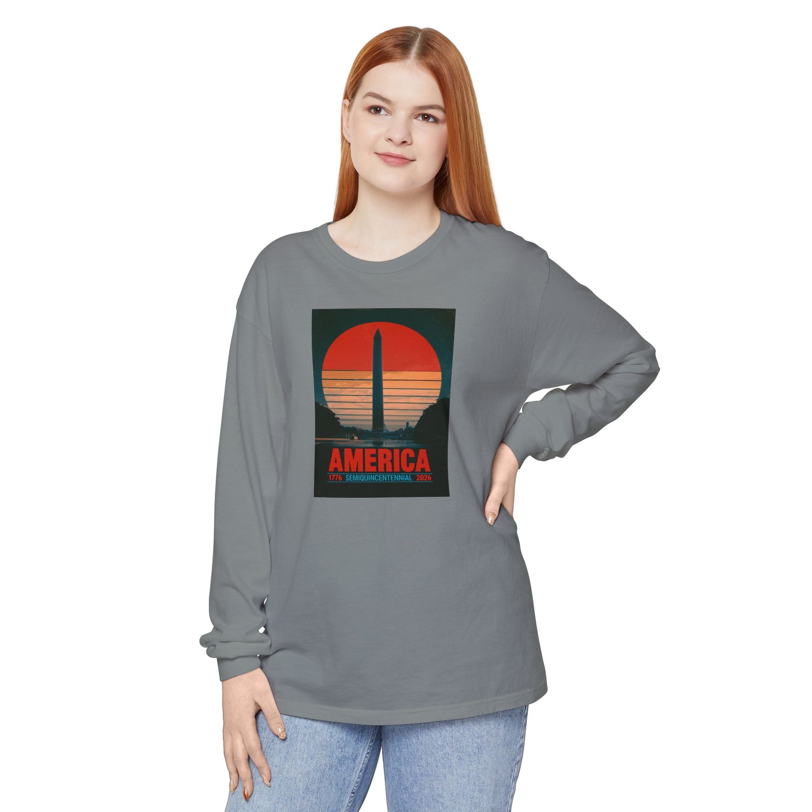America 1776–2026 Semiquincentennial Long Sleeve T-Shirt