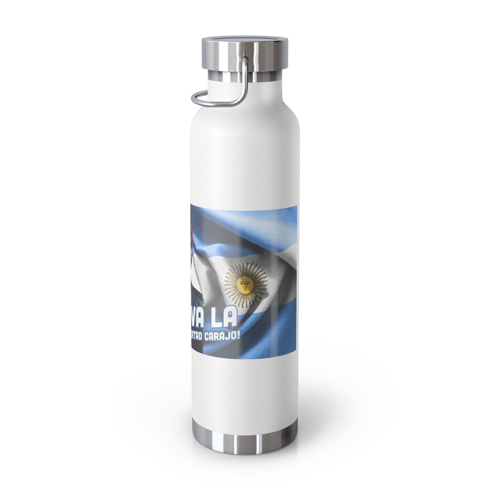 Javier Milei Copper Vacuum Insulated Bottle, 22oz