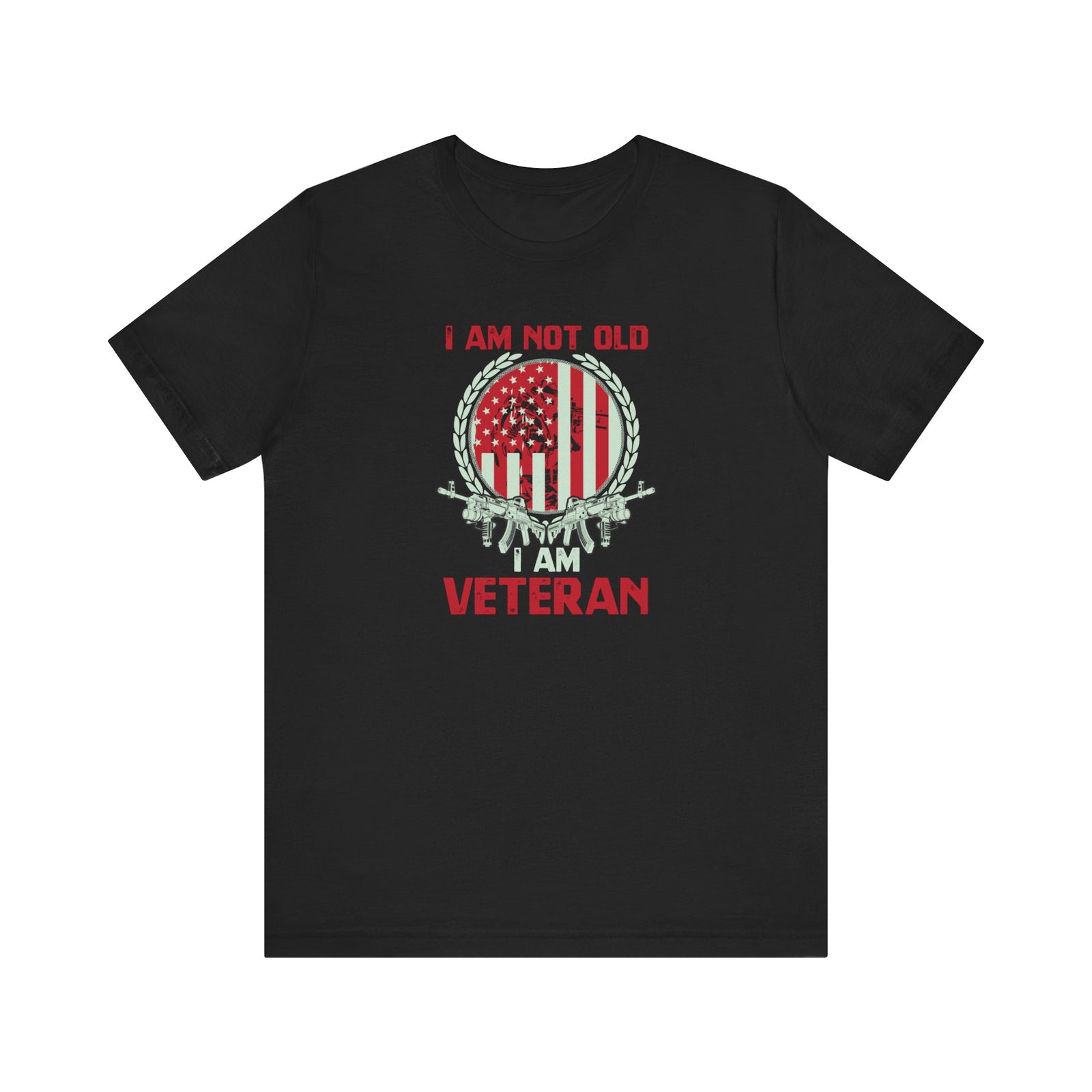 Walton & Johnson: I Am Not Old, I Am Veteran T-Shirt