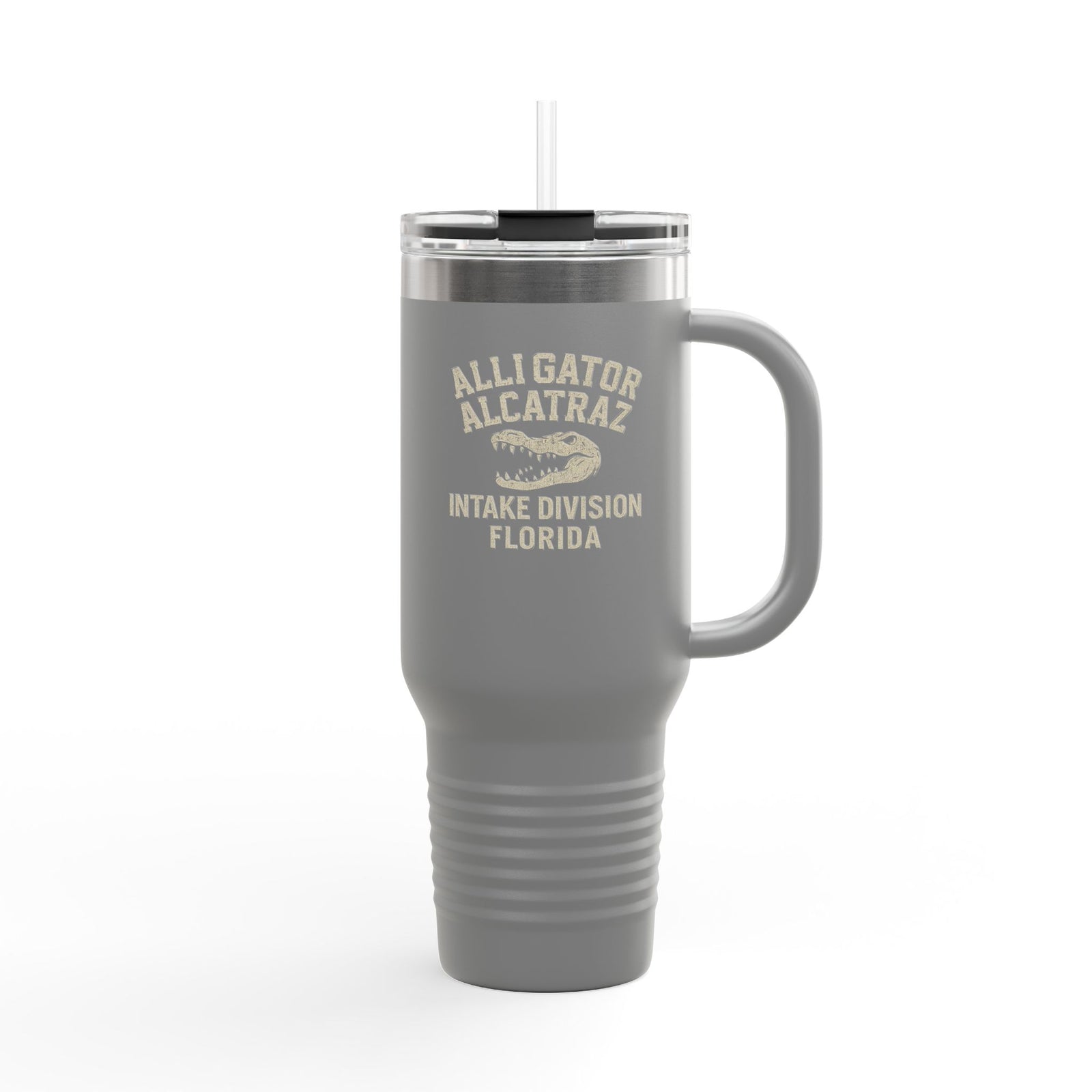Walton & Johnson: Alligator Alcatraz Intake Division Tumbler, 40oz