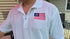 250th Anniversary Embroidered American Flag Polo Shirt — Classic Patriotic Polo