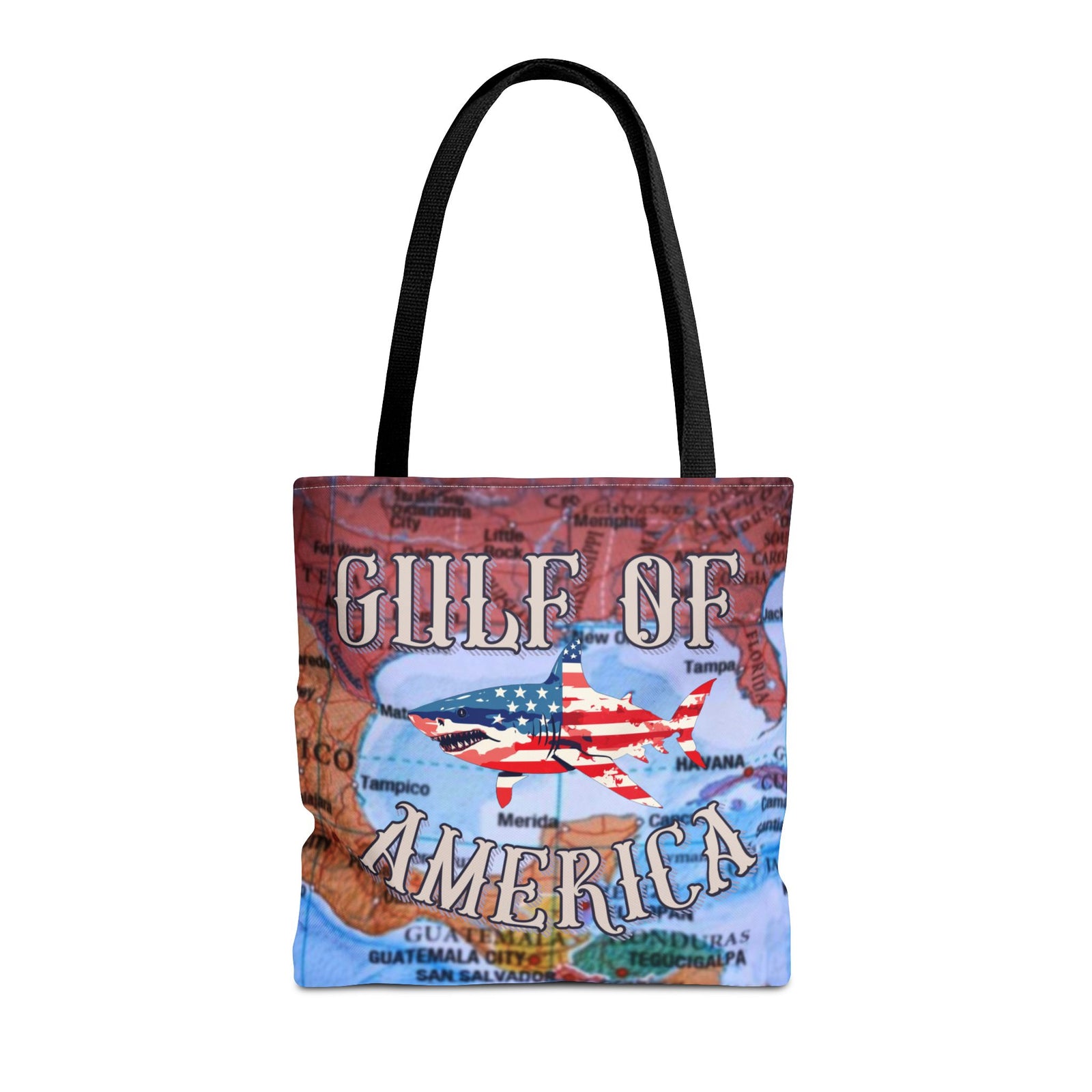 Walton & Johnson: Gulf of America Shark Tote Bag