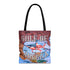 Walton & Johnson: Gulf of America Shark Tote Bag