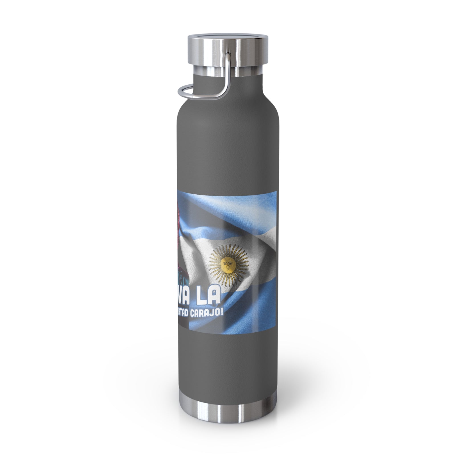Javier Milei Copper Vacuum Insulated Bottle, 22oz