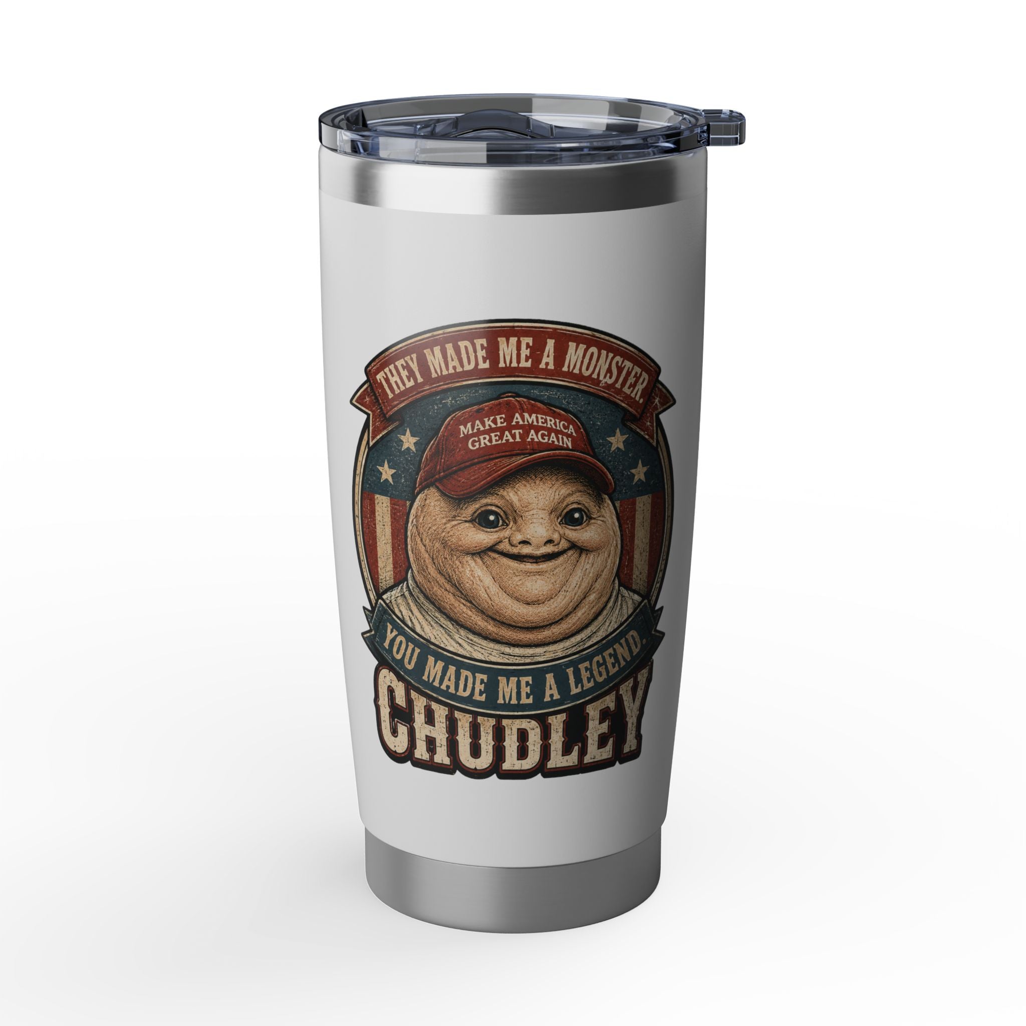 Chudley Legend 20 oz Stainless Steel Tumbler — They Made Me a Monster