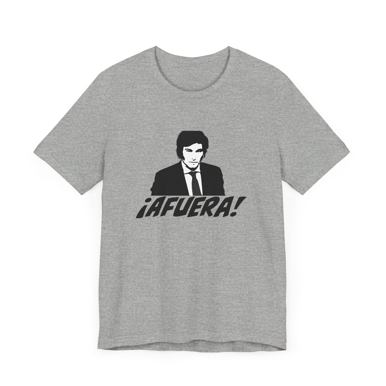 Walton & Johnson: Afuera! Javier Milei Unisex Jersey Tee