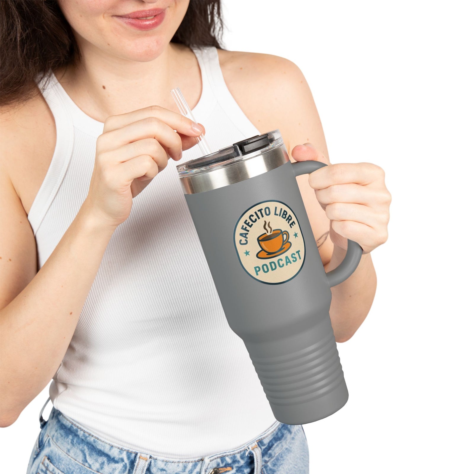 Cafecito Libre 40oz Tumbler