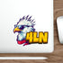 4Liberty Network Eagle Logo Die-Cut Sticker
