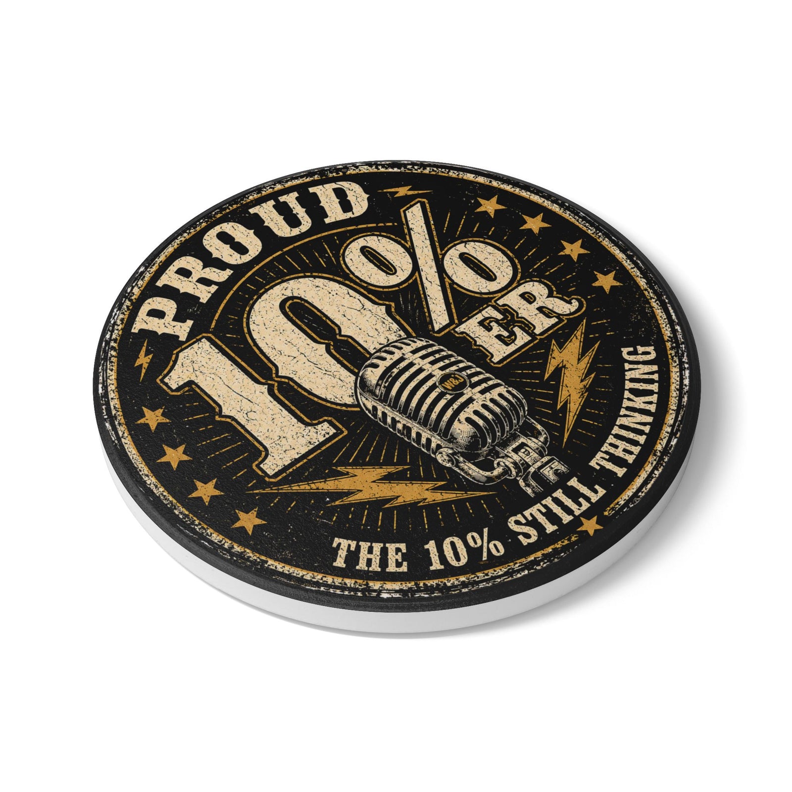 Walton & Johnson: Proud 10%er Ceramic Coaster