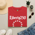 Liberty250 T-Shirt — Vintage Betsy Ross Star Circle Patriotic Tee