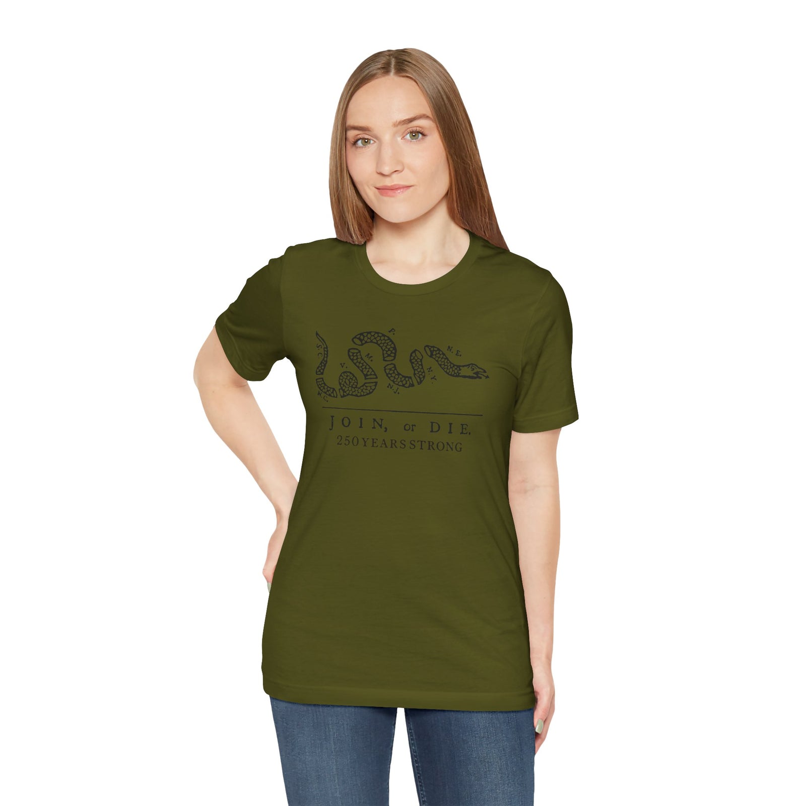 Join or Die Snake: 250 Years Strong T-Shirt