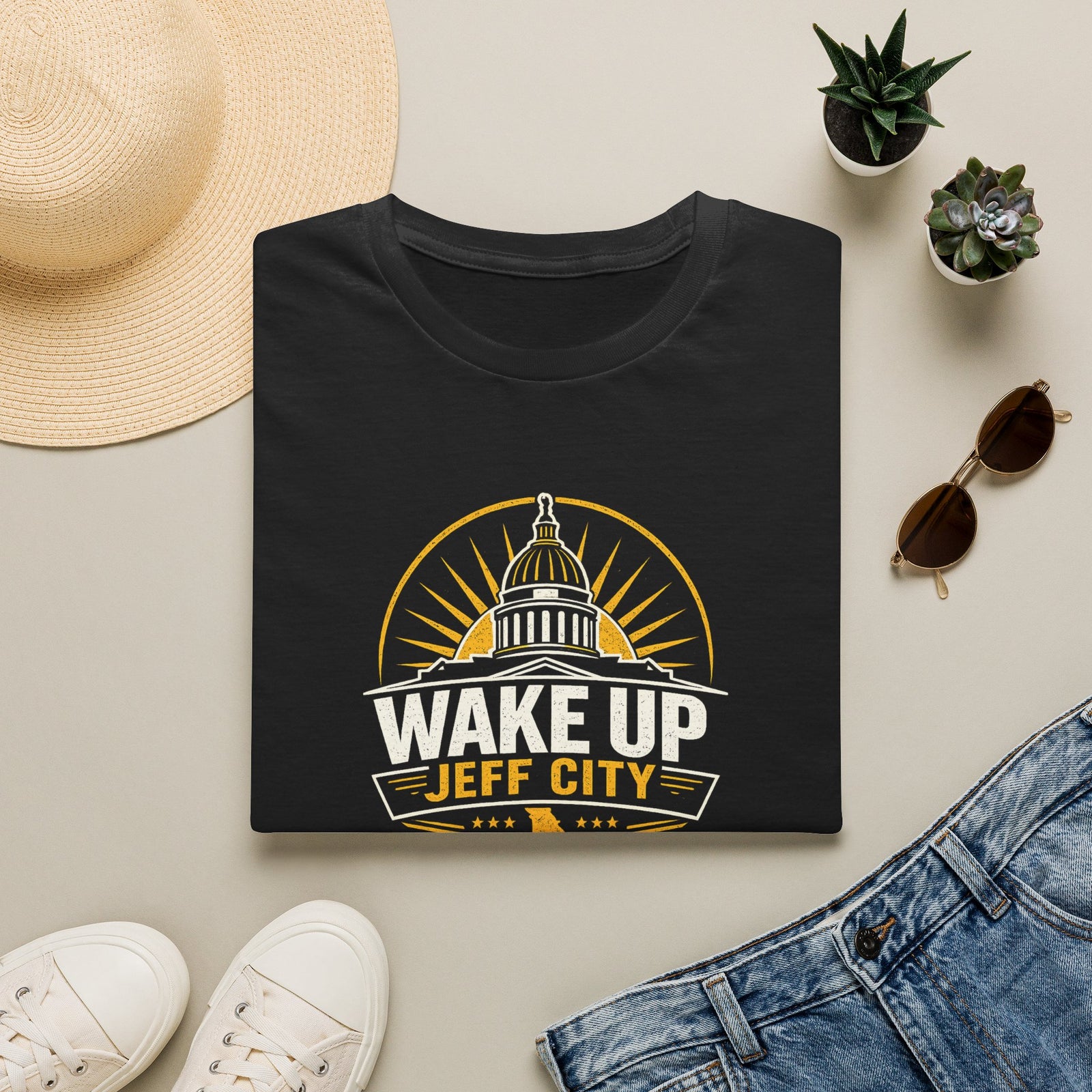 Wake Up Jeff City: The Wake Up Jeff City T-Shirt