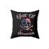 Walton & Johnson: Gulf of America Skull Pillow