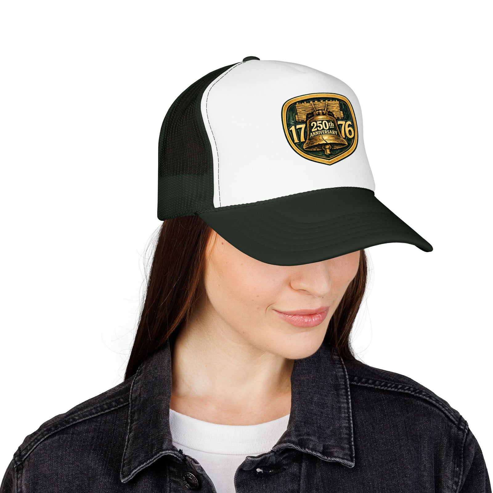 250th Anniversary Trucker Hat - Vintage 1776 USA Patch