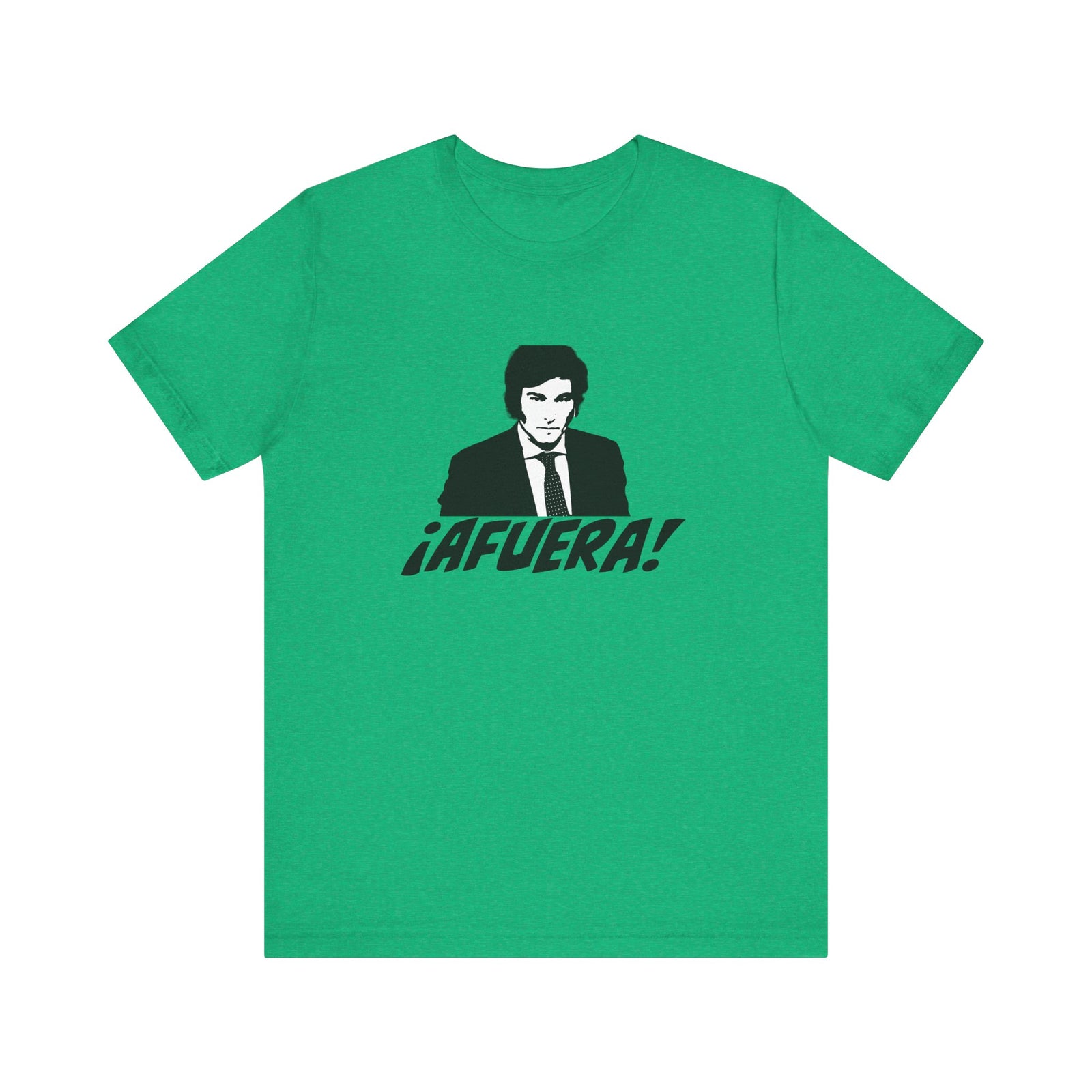 Walton & Johnson: Afuera! Javier Milei Unisex Jersey Tee