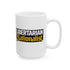 Libertarian Nationalist Ceramic Mug — Political Statement Coffee Cup (11oz/15oz)