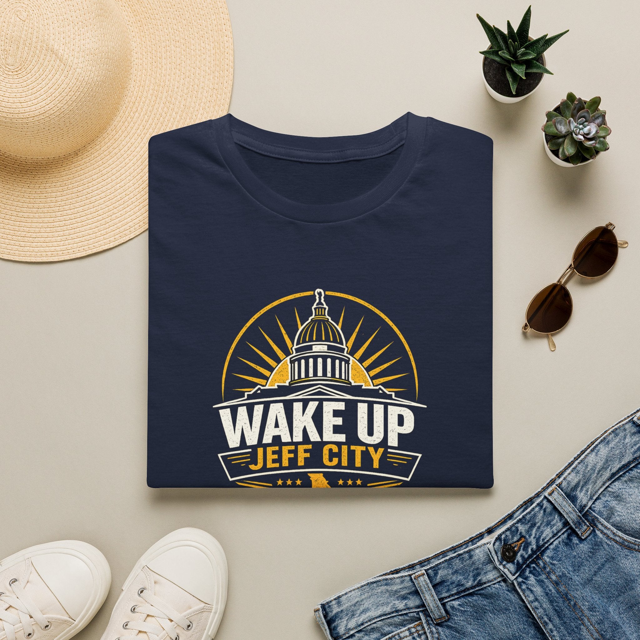 Wake Up Jeff City: The Wake Up Jeff City T-Shirt