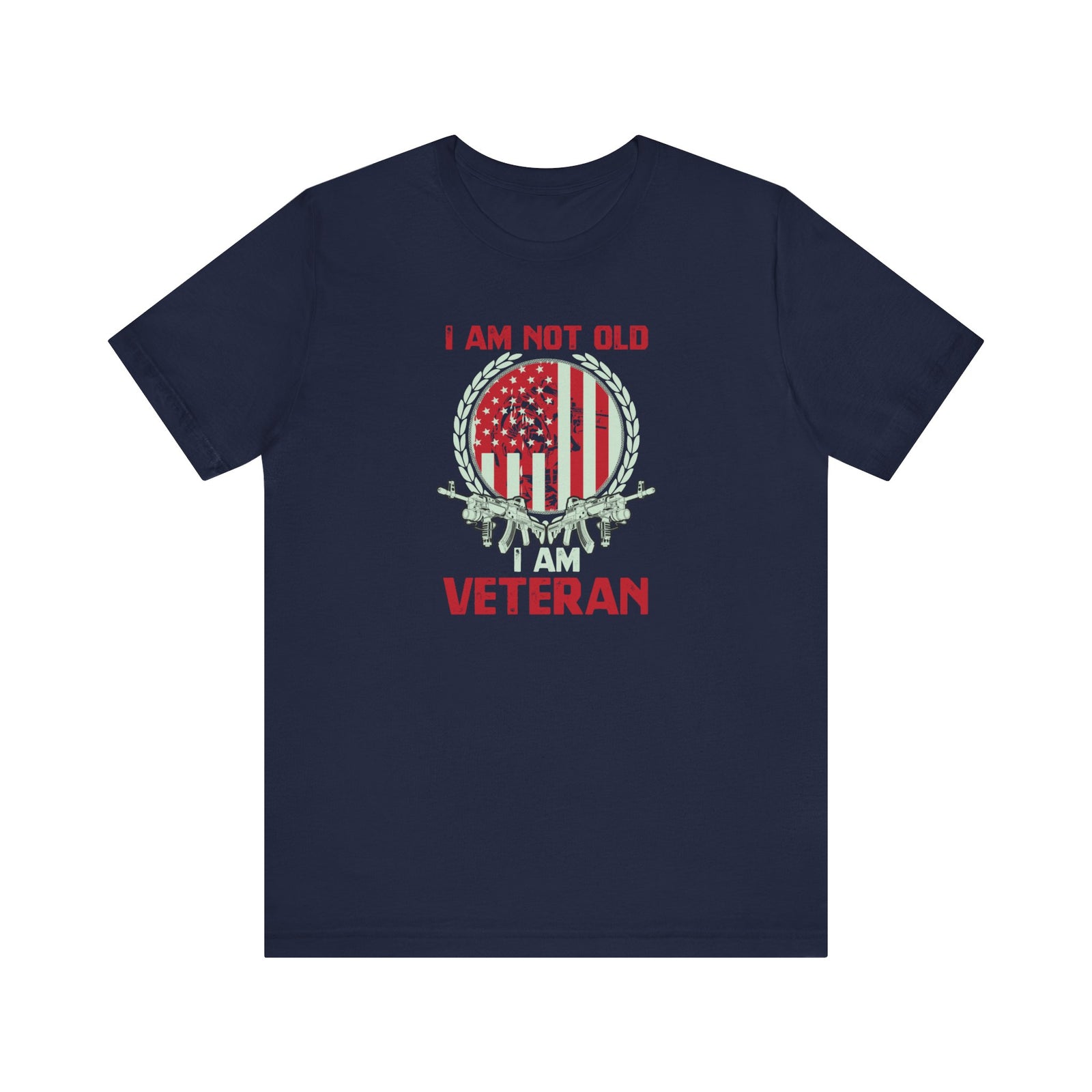 Walton & Johnson: I Am Not Old, I Am Veteran T-Shirt