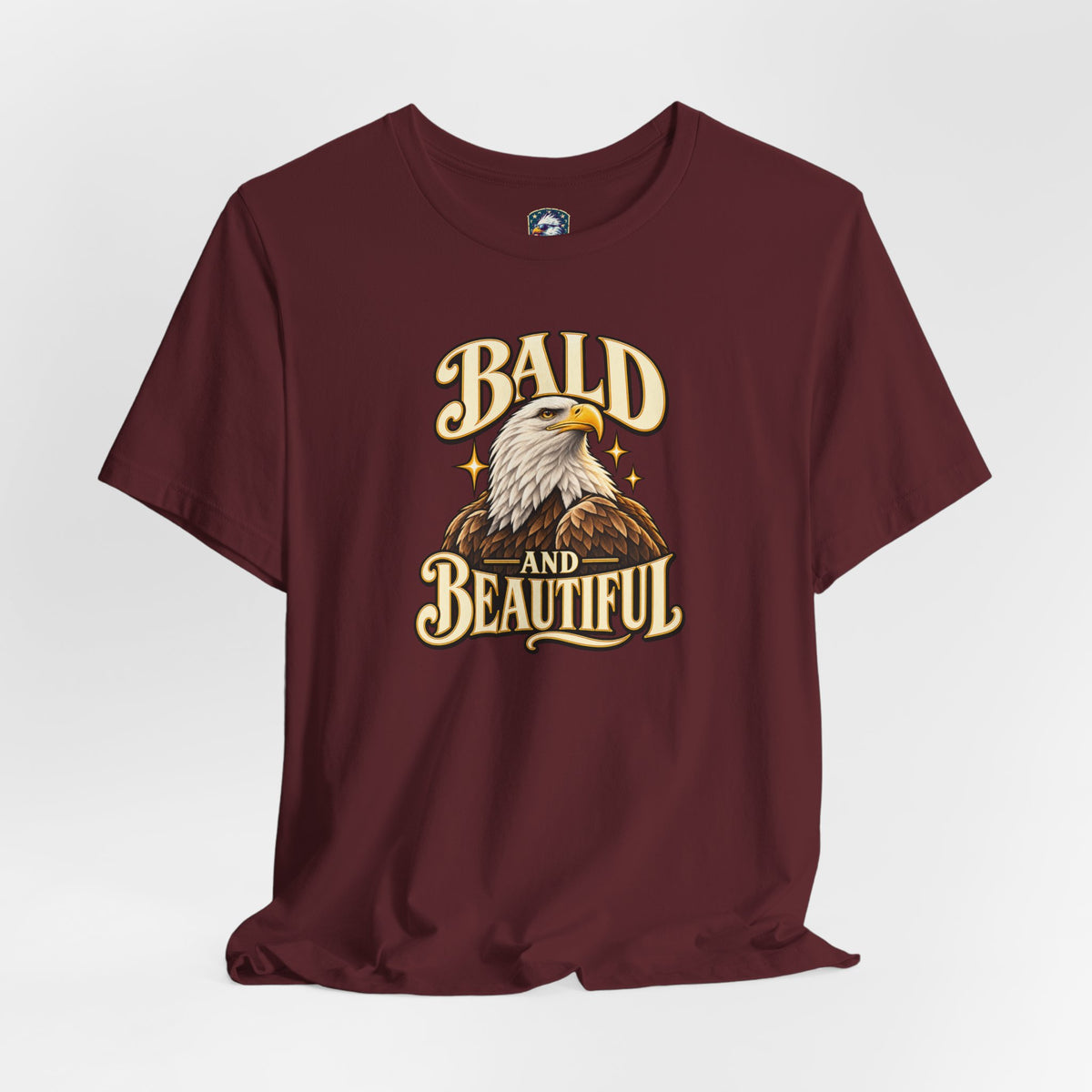 Bald and Beautiful Eagle T-Shirt - 4LibertyShop.com