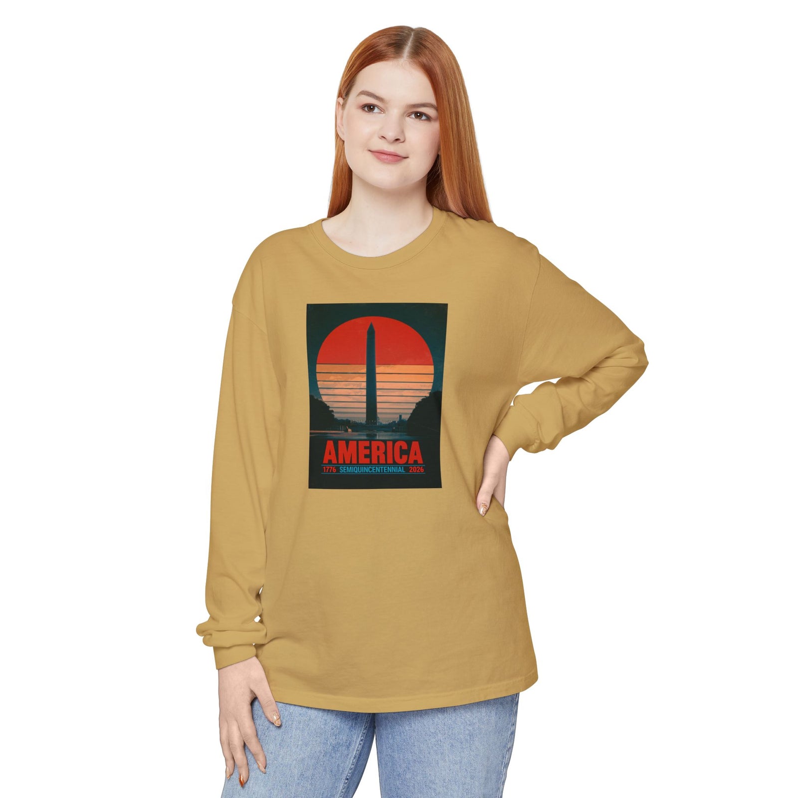 America 1776–2026 Semiquincentennial Long Sleeve T-Shirt