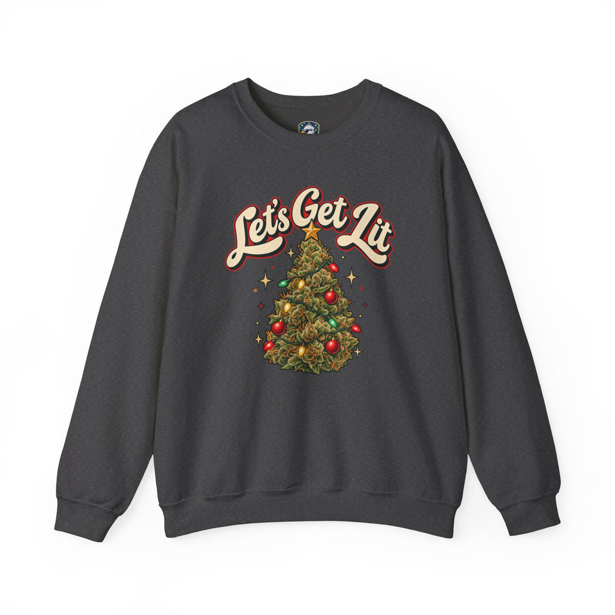 Let's Get Lit Christmas Sweatshirt - 4LibertyShop.com