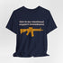 2nd Amendment Tee — "this is my emotional support amendment" Rifle Graphic T‑Shirt