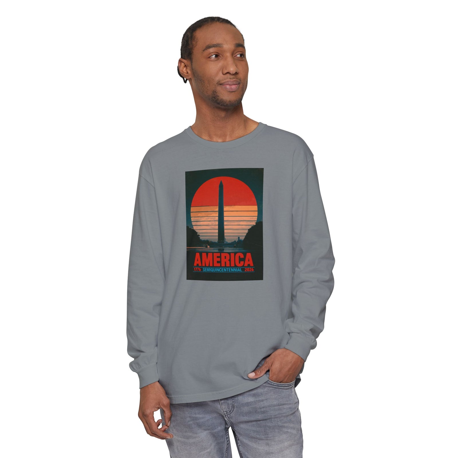 America 1776–2026 Semiquincentennial Long Sleeve T-Shirt