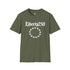 Liberty250 T-Shirt — Vintage Betsy Ross Star Circle Patriotic Tee