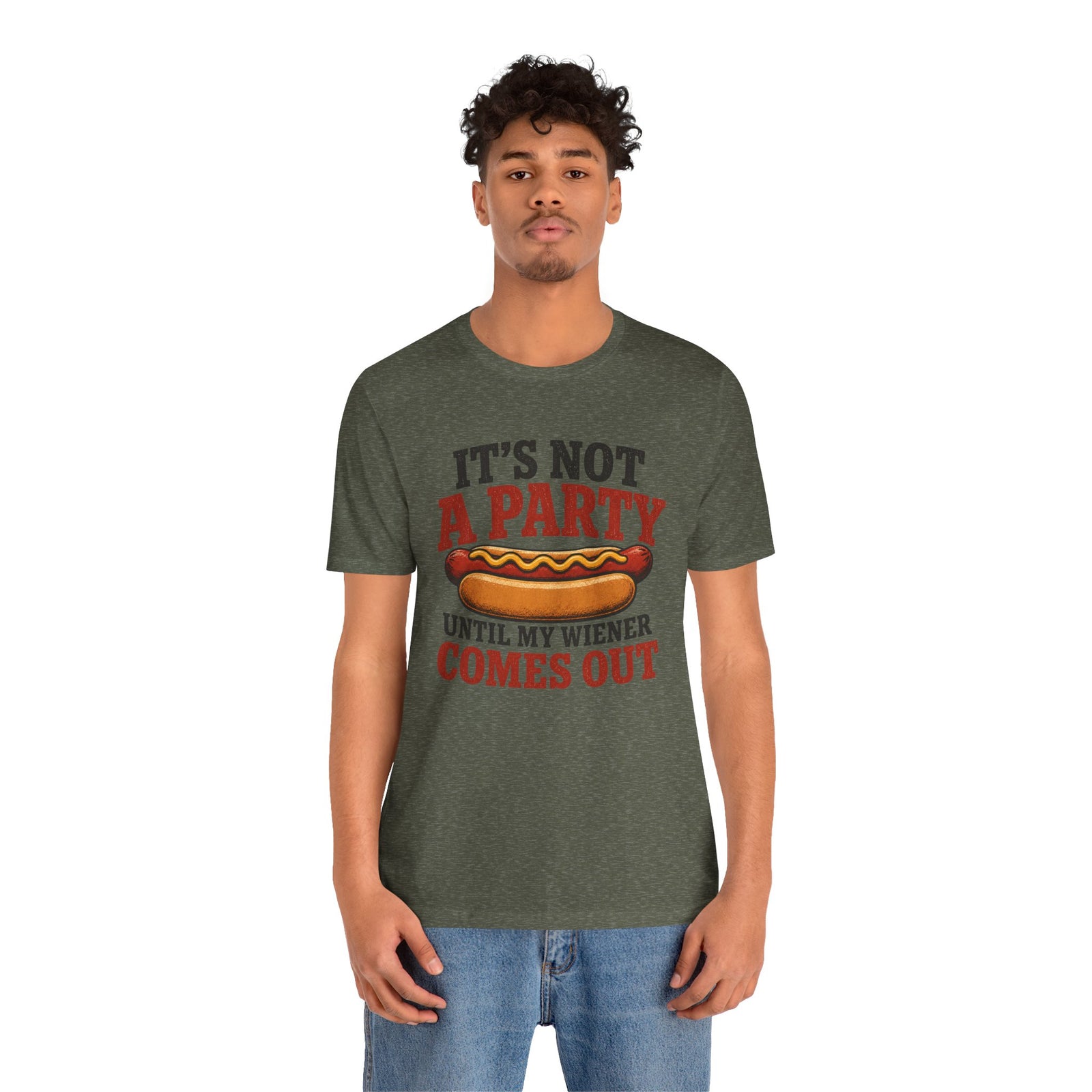 Funny Hot Dog T-Shirt — 
